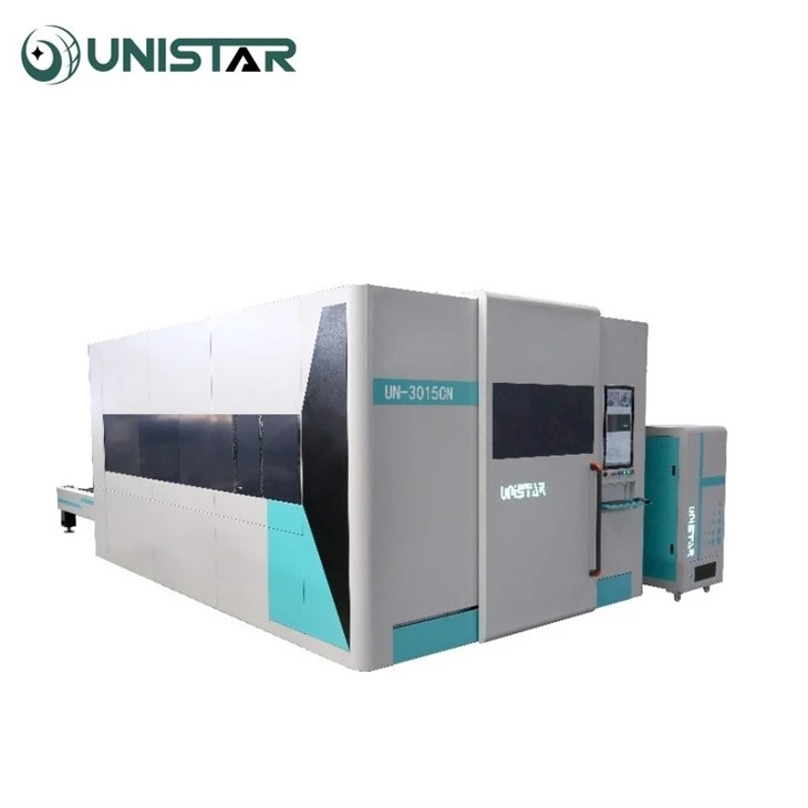 Full Cover Fiber Laser Metal Sheet Cutting Machine