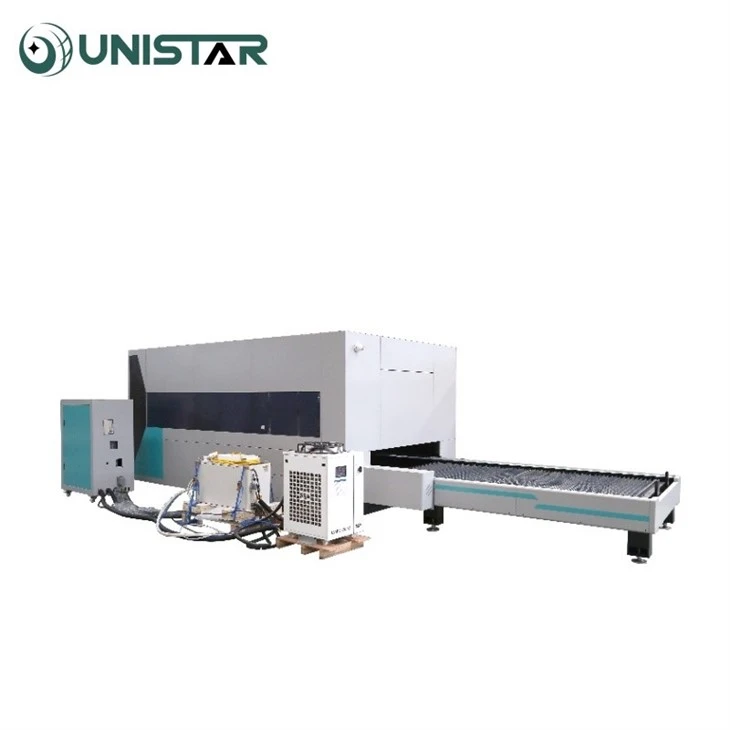 Full Cover Fiber Laser Metal Sheet Cutting Machine